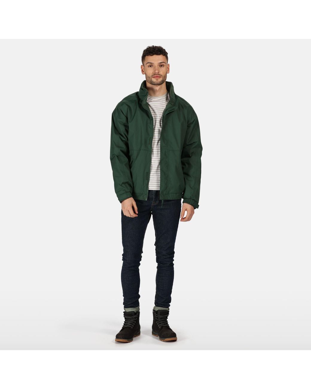 Regatta Green Dover Fleece Lined Waterproof Insulated Bomb for men