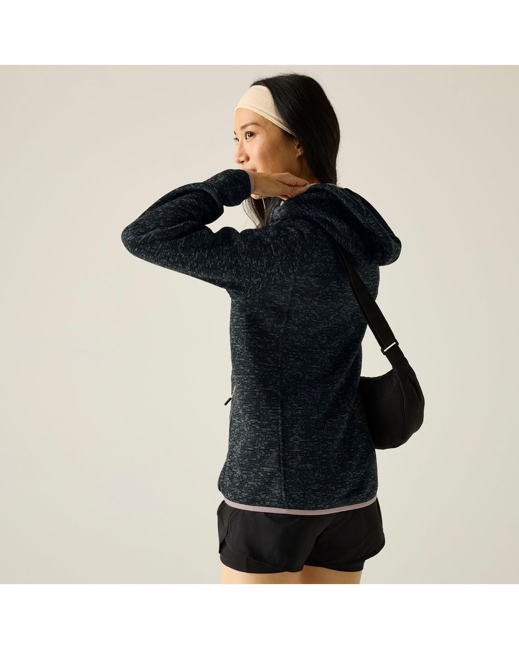Regatta Blue Newhill Hooded Fleece