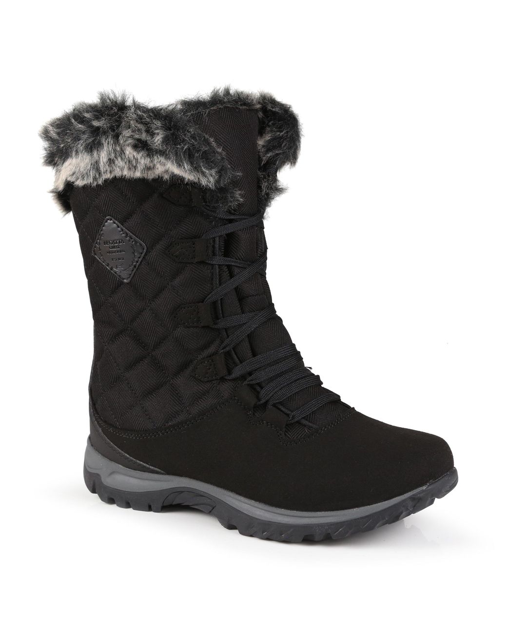Regatta Black Newley Thermo Snow Boots
