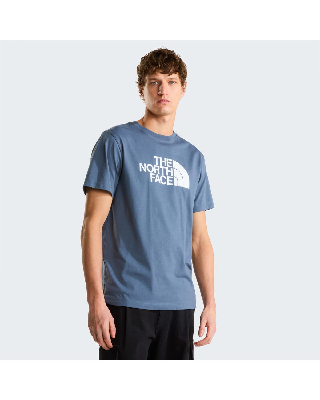 The North Face Blue Regular Fit Short Sleeve T-Shirt for men