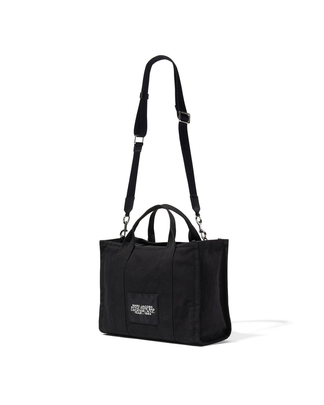 Marc Jacobs Black The Canvas Medium Tote Bag