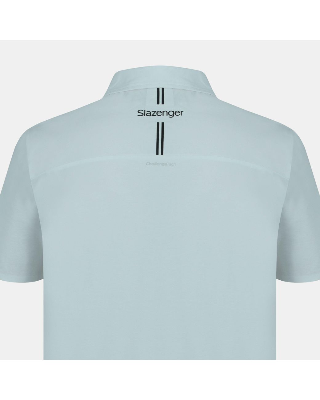 Slazenger 1881 Blue Slagenzer Golf Short Sleeve Performance Polo Shirt for men