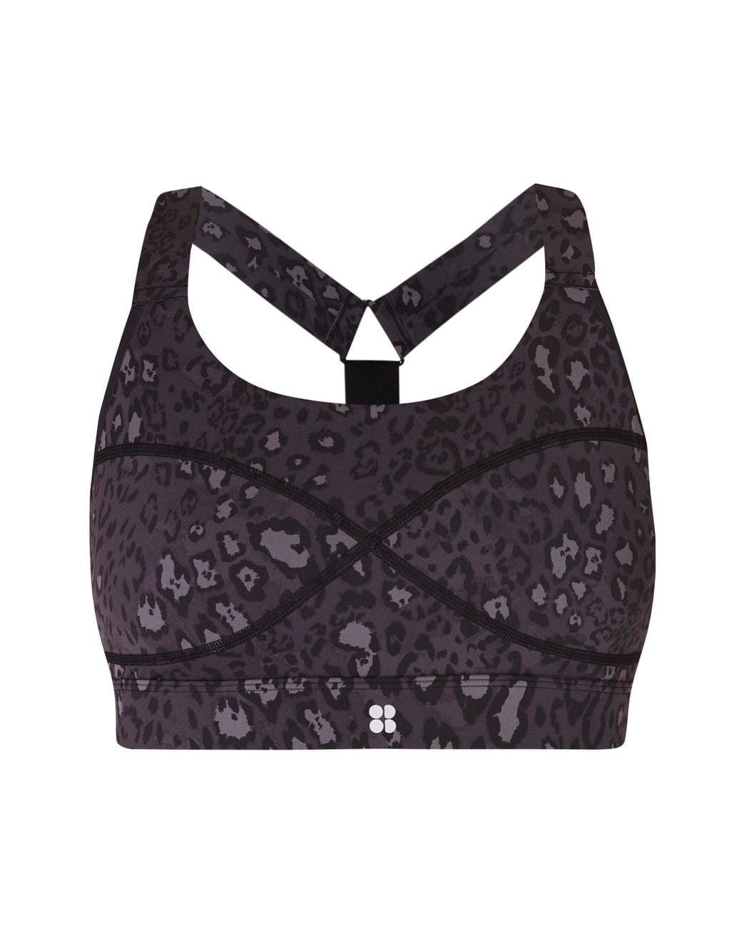 Sweaty Betty Black Power Non Wired Medium Impact Sports Bra