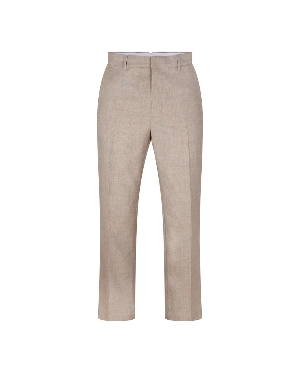 AMI Natural Straight Trousers for men