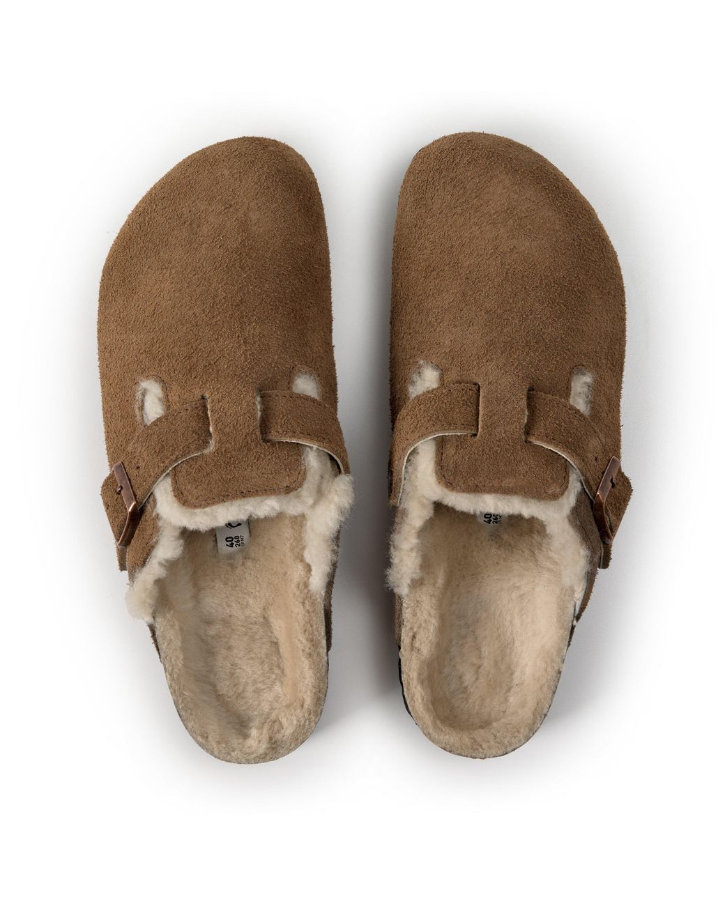 Birkenstock Brown Bstk Boston Shearlin Ld64