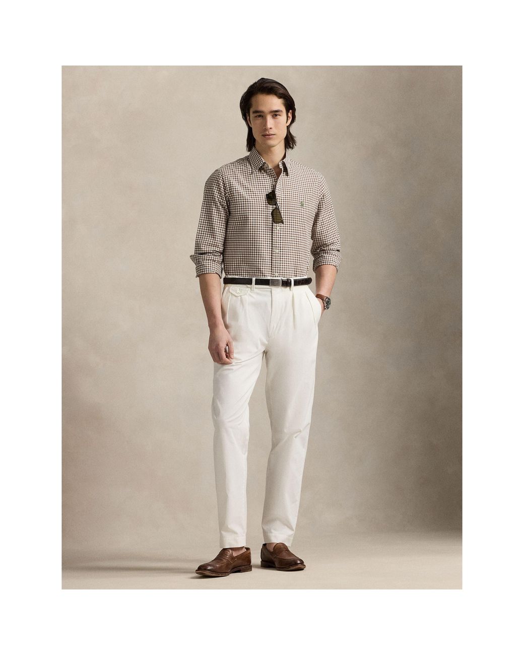 Polo Ralph Lauren Multicolor Oxford Patterned Long Sleeve Shirt for men