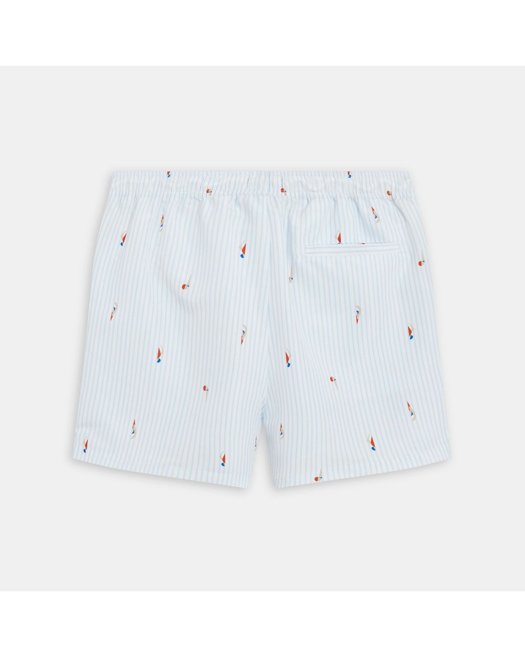 Ted Baker Blue Stripe Swim Short for men