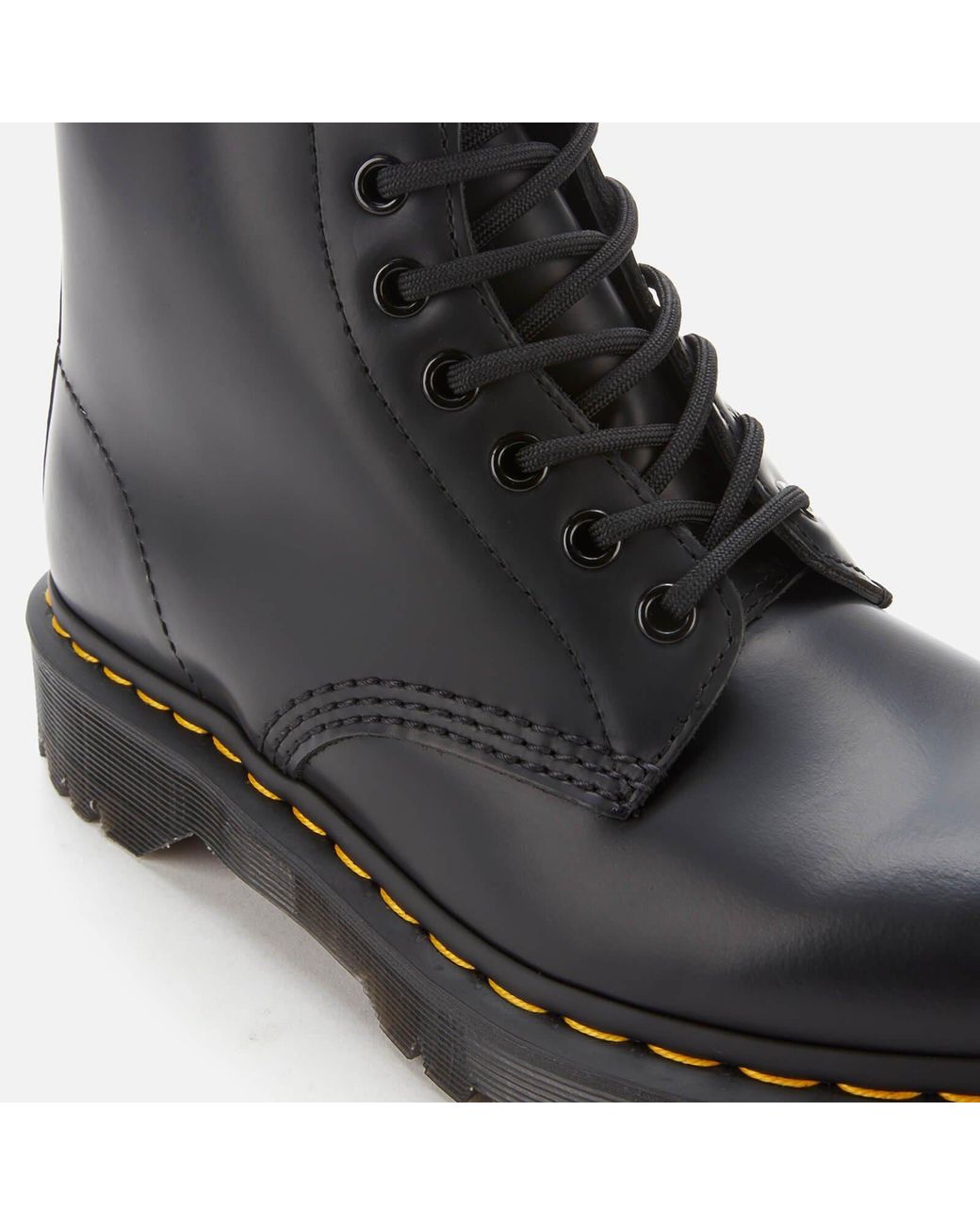 Dr. Martens Black 1460 Bex Smooth Platform Boots