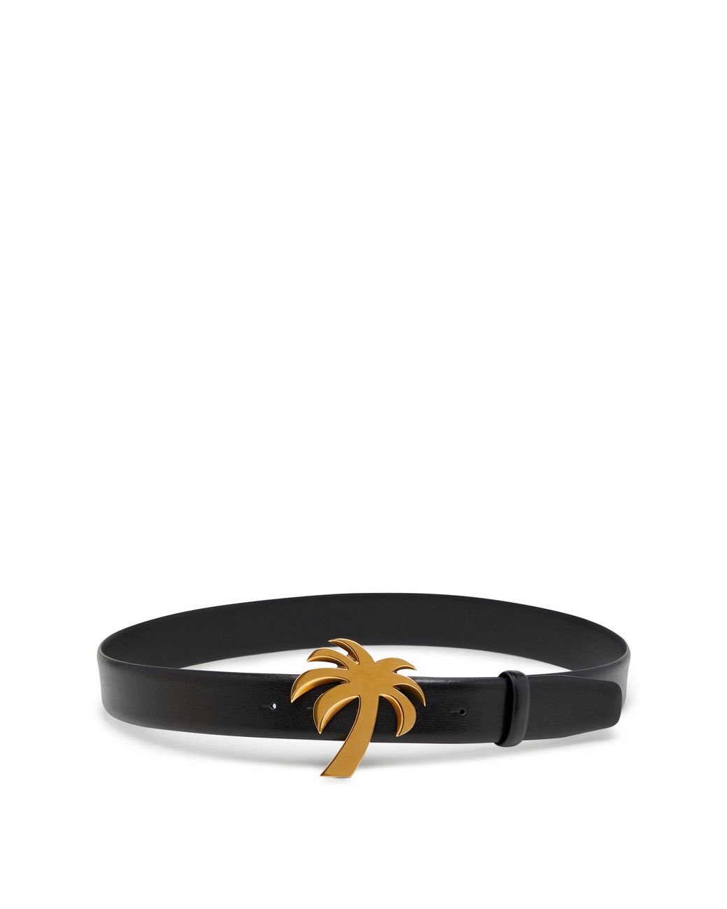 Palm Angels Black Buckle Belt for men