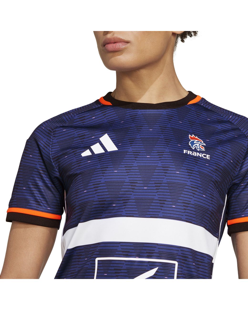 Adidas Blue F Hb Jersey W Gym Top
