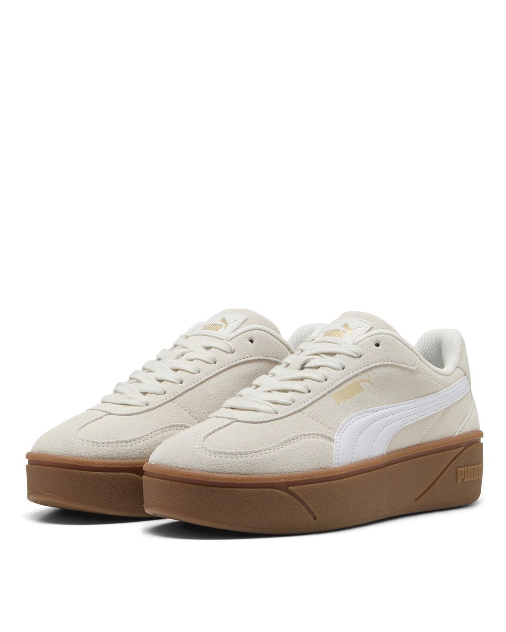 PUMA White Club Era Ii Platform Trainers