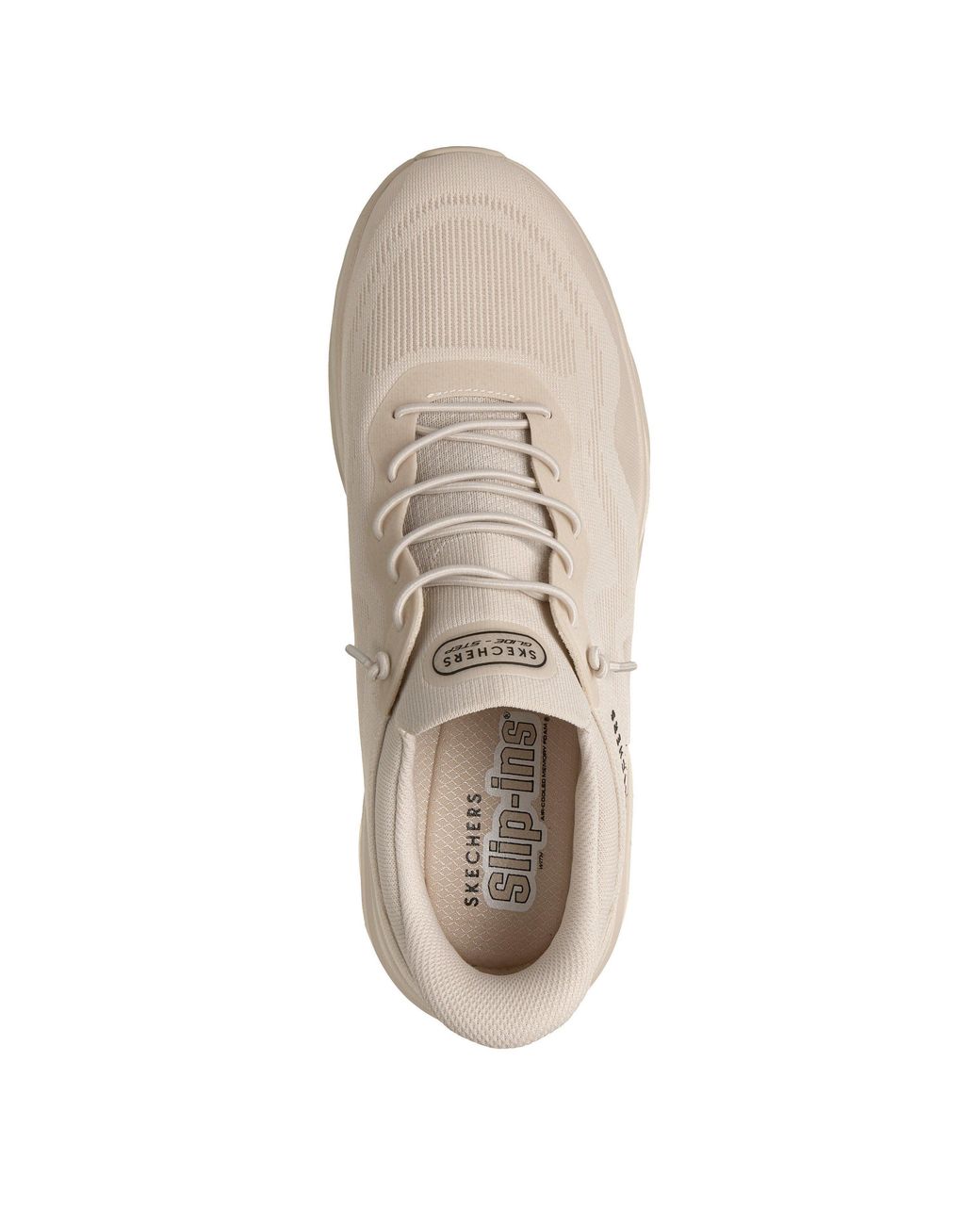Skechers White Slip On Trainers for men