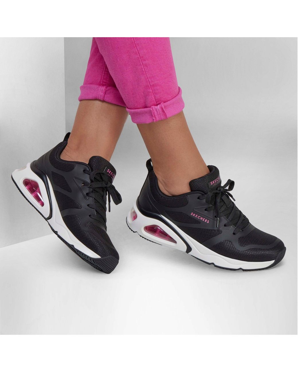 Skechers Black Tres-Air Uno