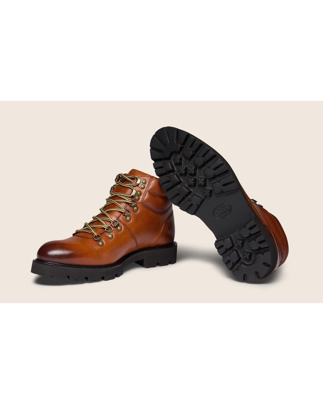 Oliver Sweeney Brown Harston Hiker Boots for men