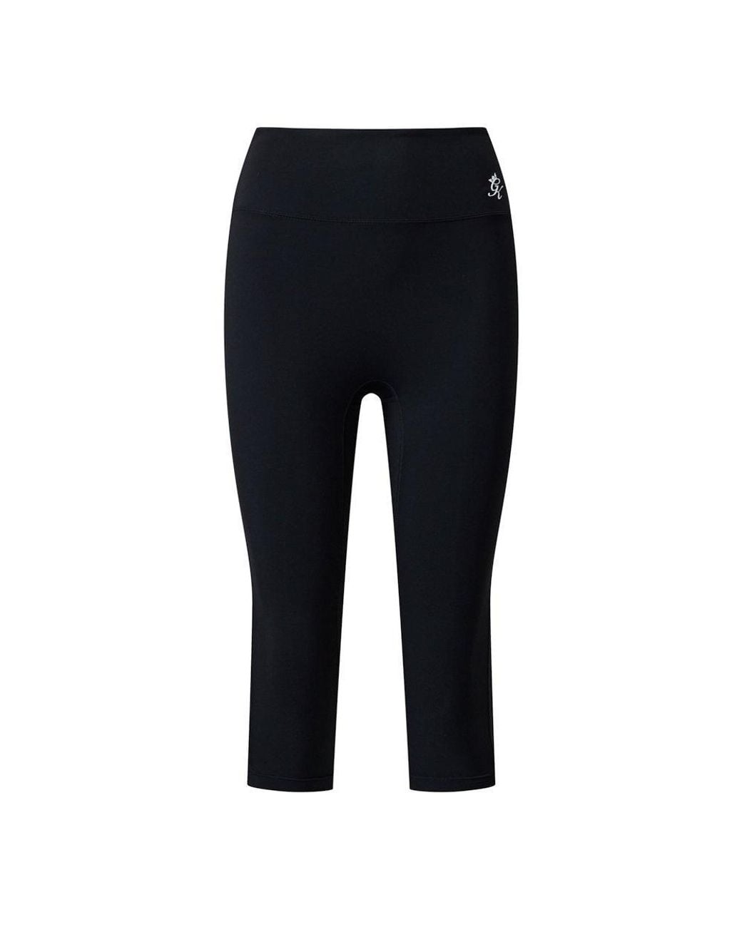 Gym King Black 365 Capri Legging