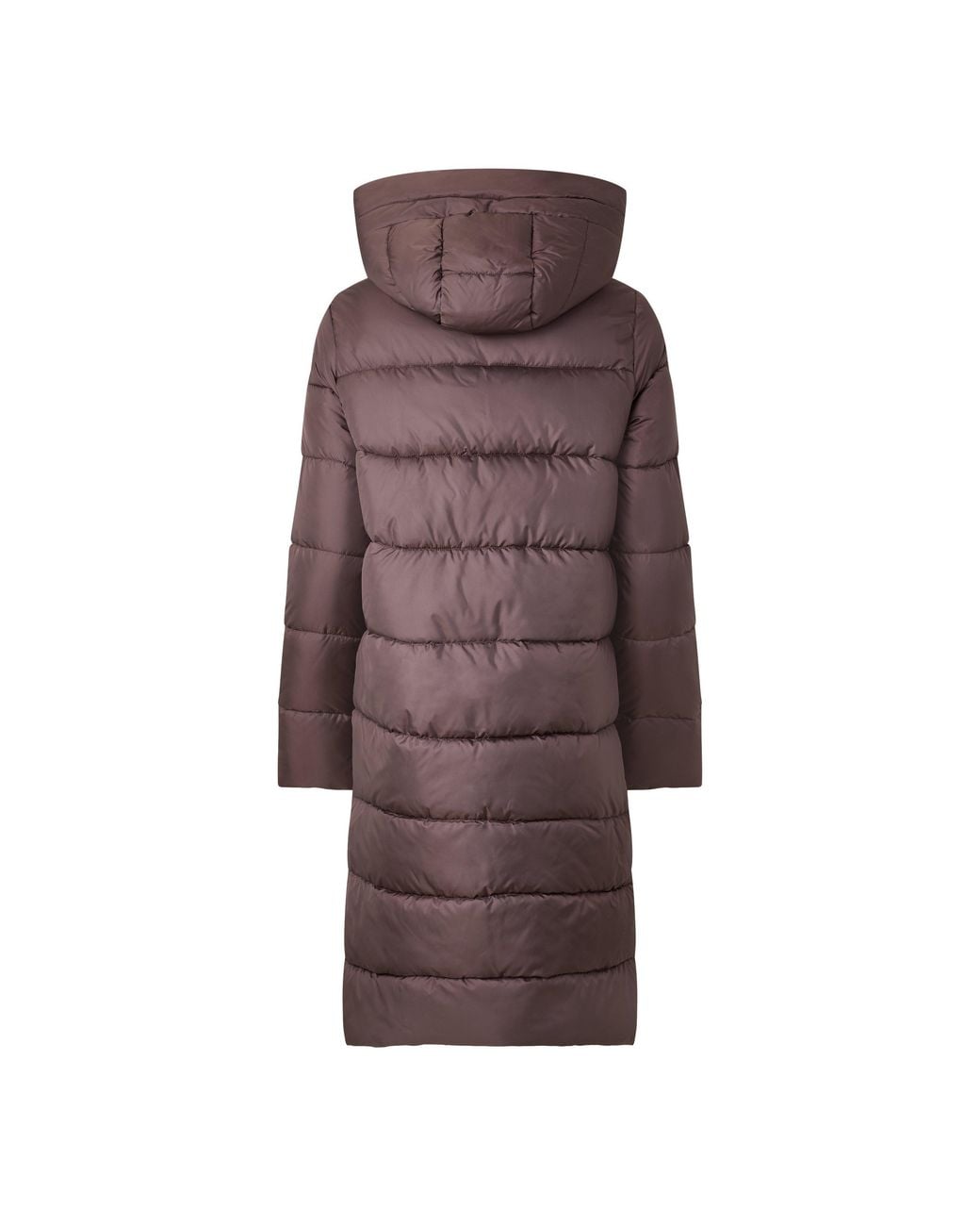 Barbour Brown Brantley Long Puffer Jacket