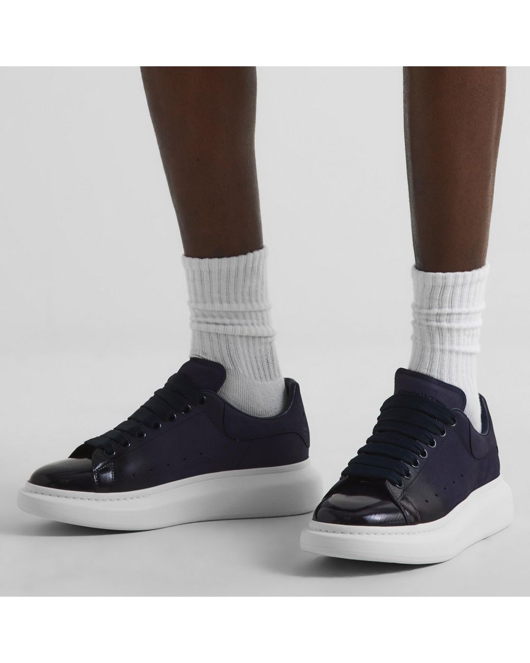 McQueen Blue Alex Os Sneaker Sn63 for men