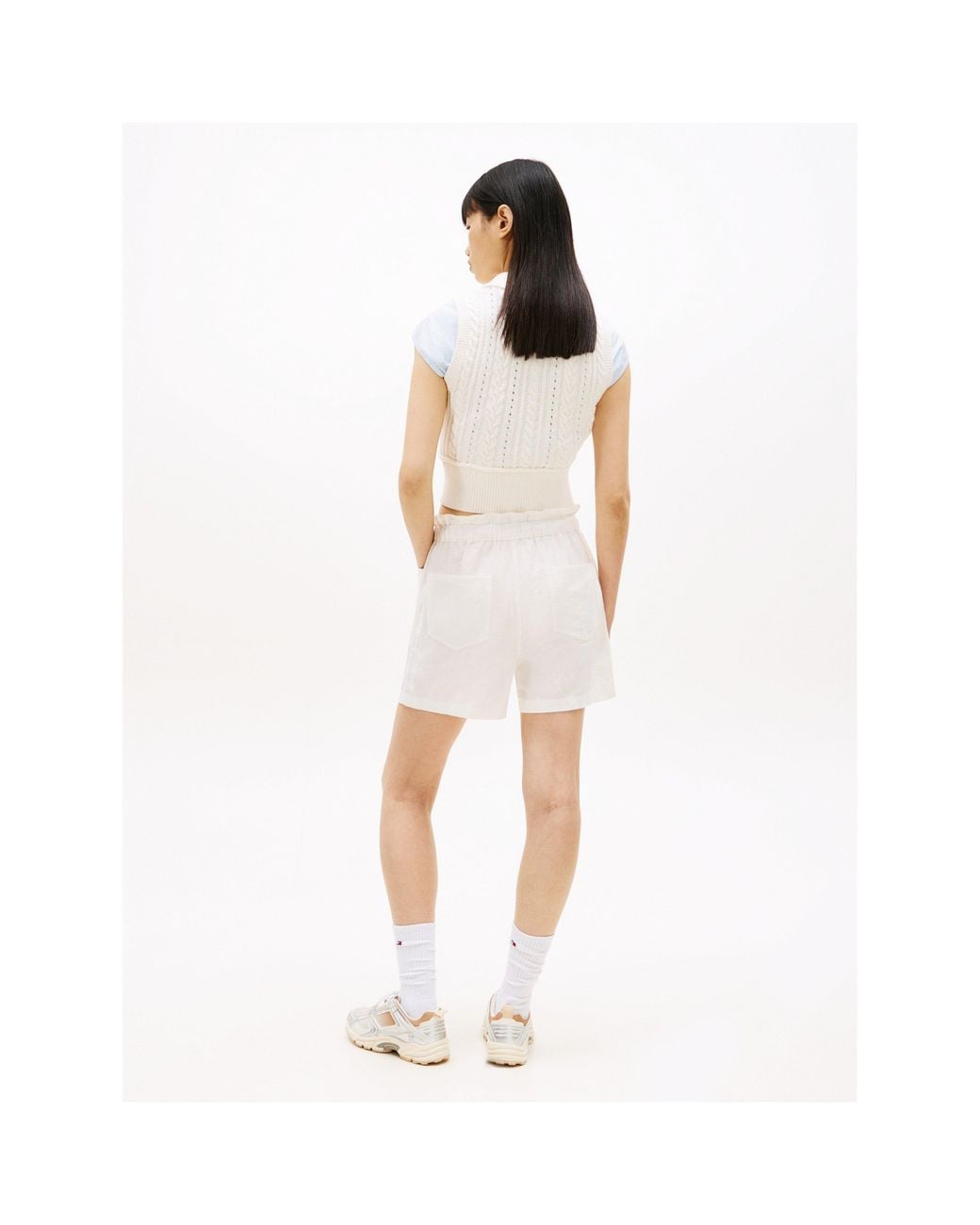 Tommy Hilfiger White Chino Shorts