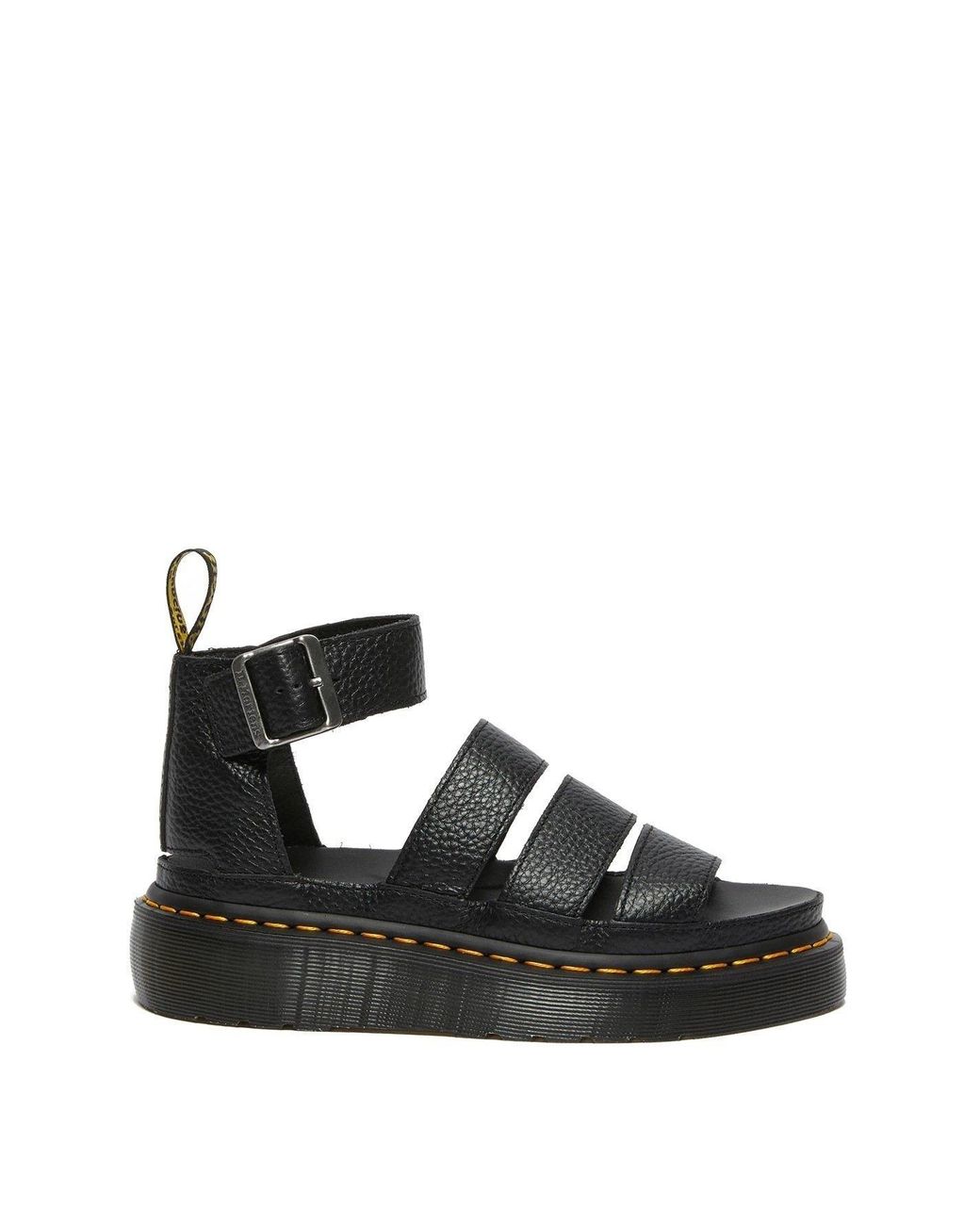 Dr. Martens Black Clarissa Sandals