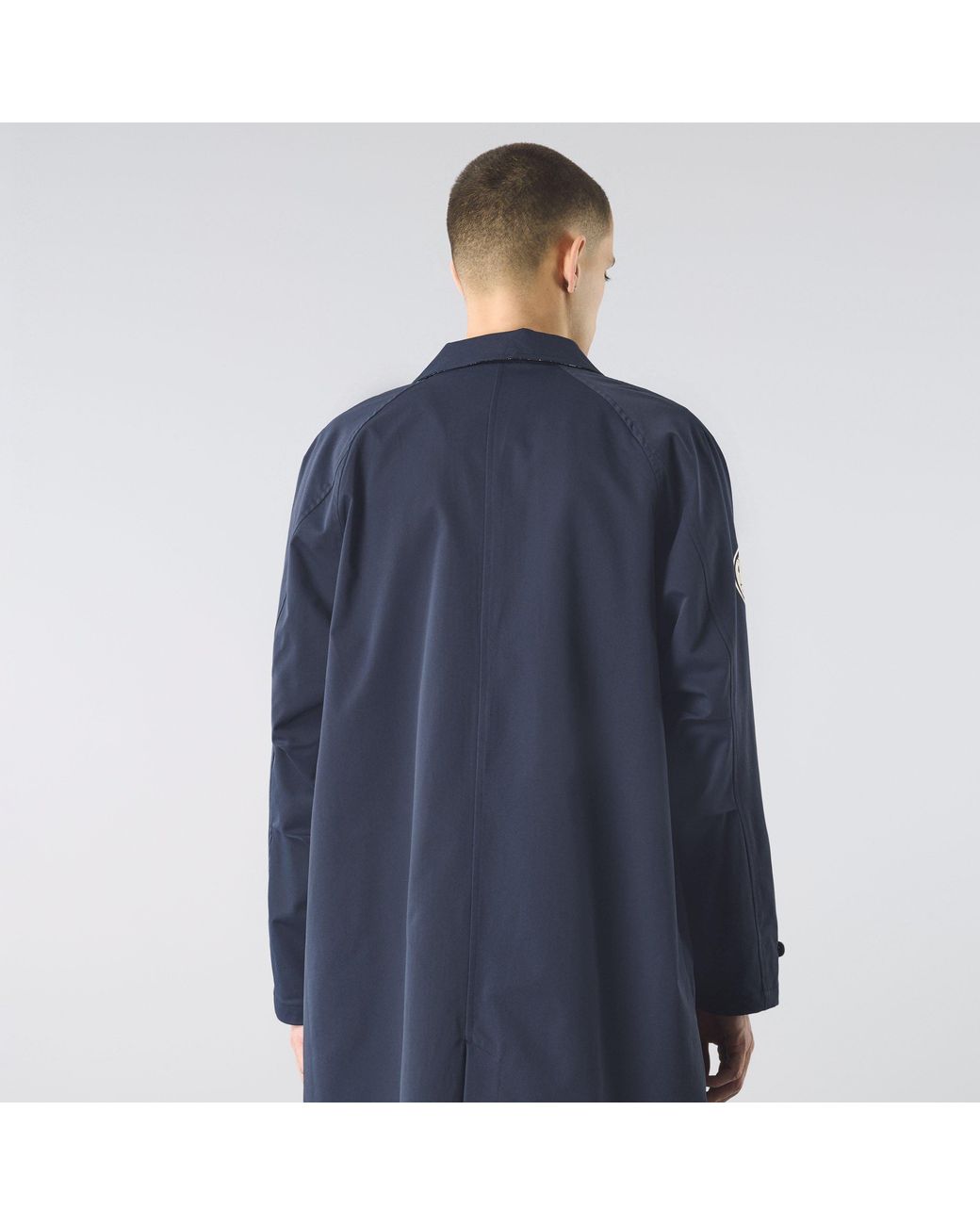 Pretty Green Blue Didsbury Weather-Resistant Mac for men