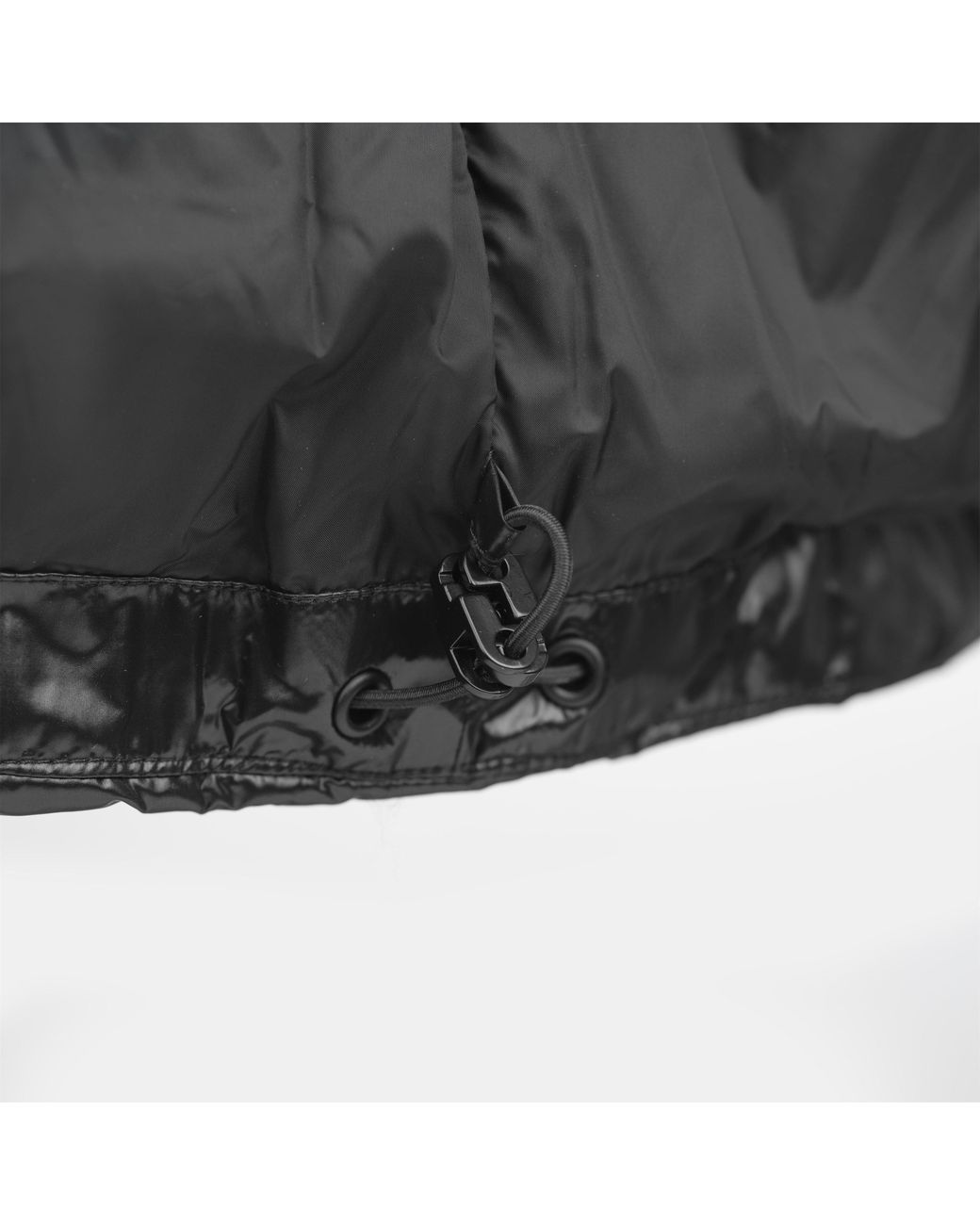 ARCTIC ARMY Black Puffer Og Hooded Long Sleeve Short Puffer Jacket