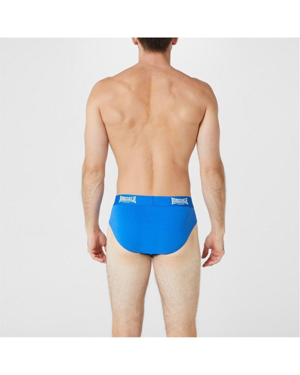 Lonsdale Blue 2Pk Brief for men