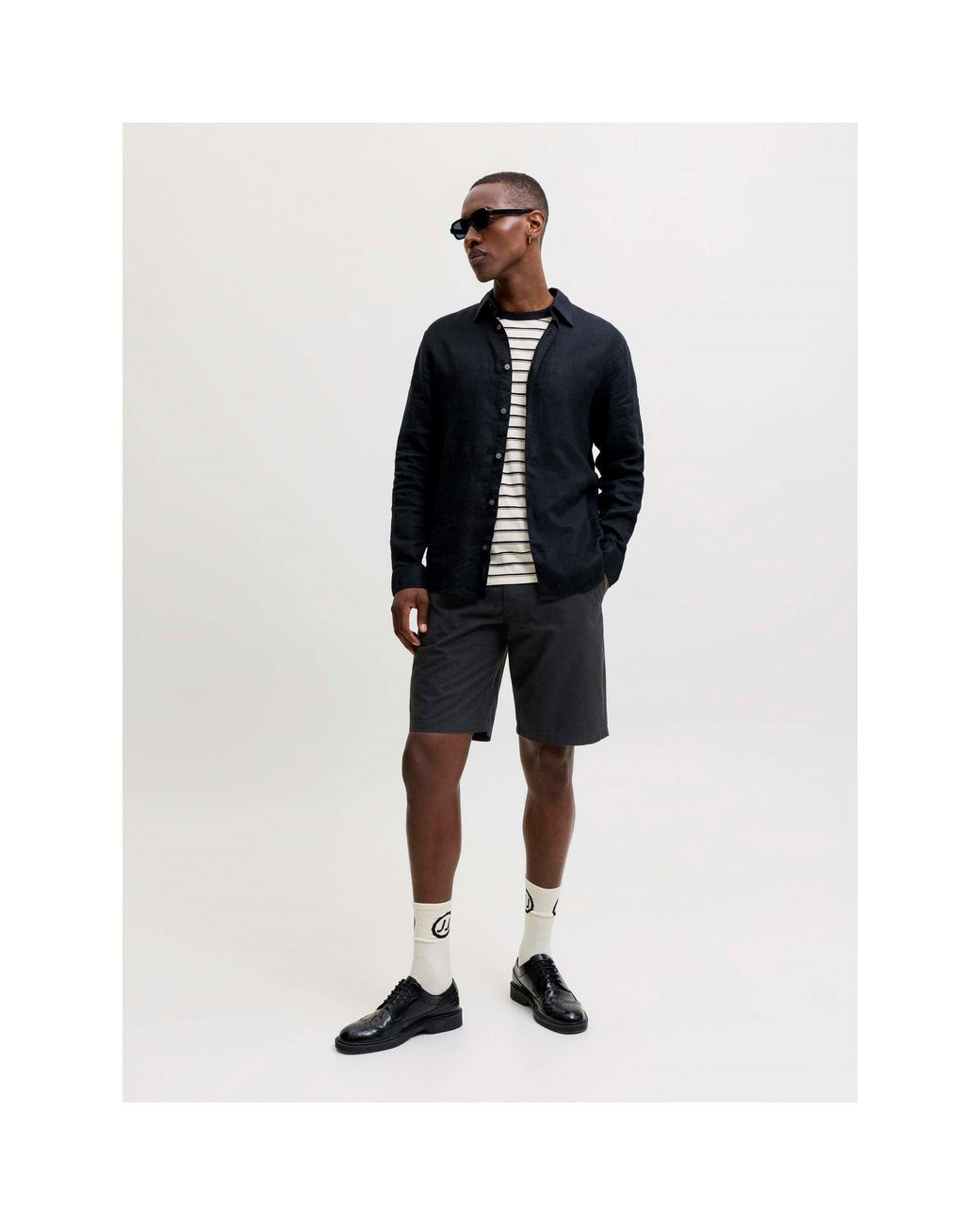 Jack & Jones Green Chino Shorts for men