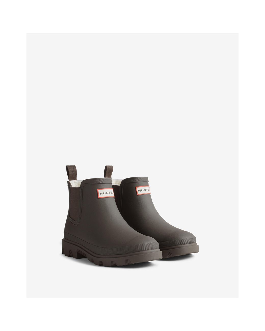 Hunter Black Downpour Short Wellingtons