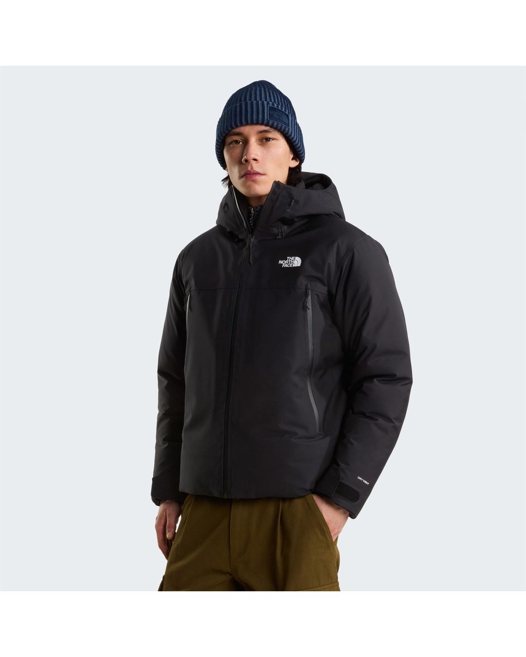 The North Face Black Mountain Range Down Hooded Jacket for men