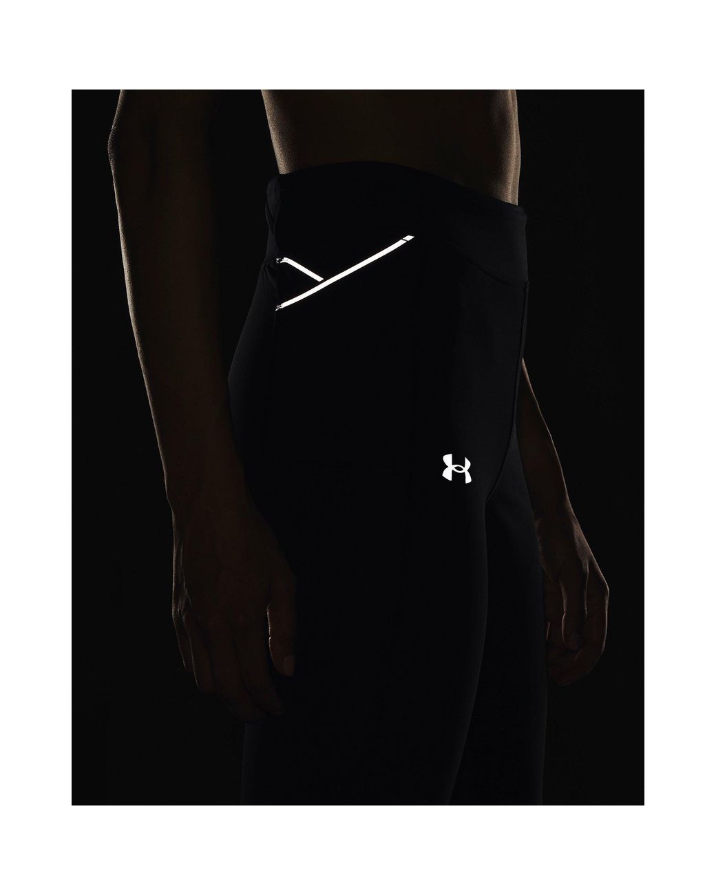Under Armour Blue Qualifier Cold Performance Running Tights