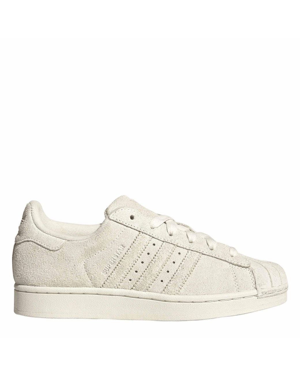 Adidas Originals White Superstar Ii Leather Low-Top Trainers