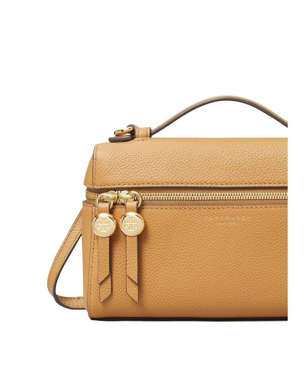 Tory Burch Natural Romy Slim Top Handle Bag