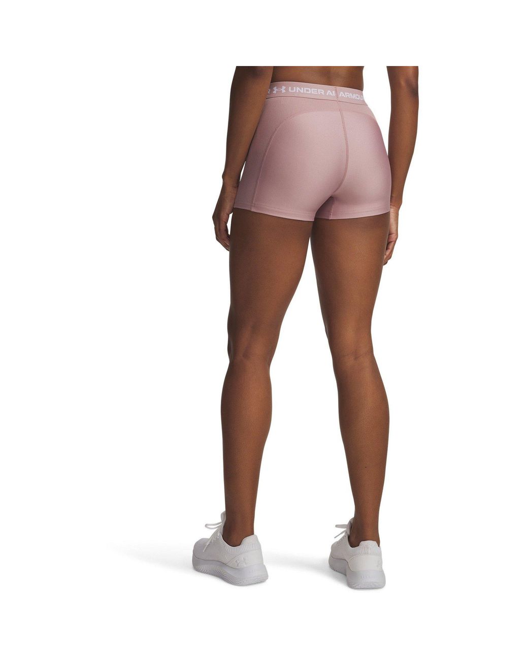 Under Armour Pink Hg Rib Shorty