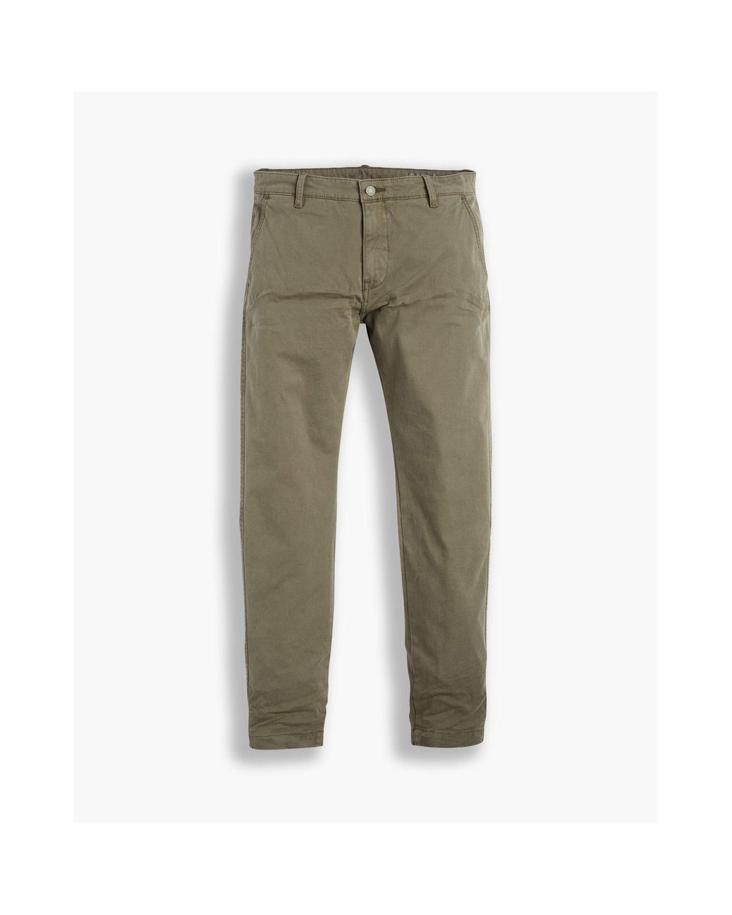 Levi's Green Chino Regular Tapered Trousers for men
