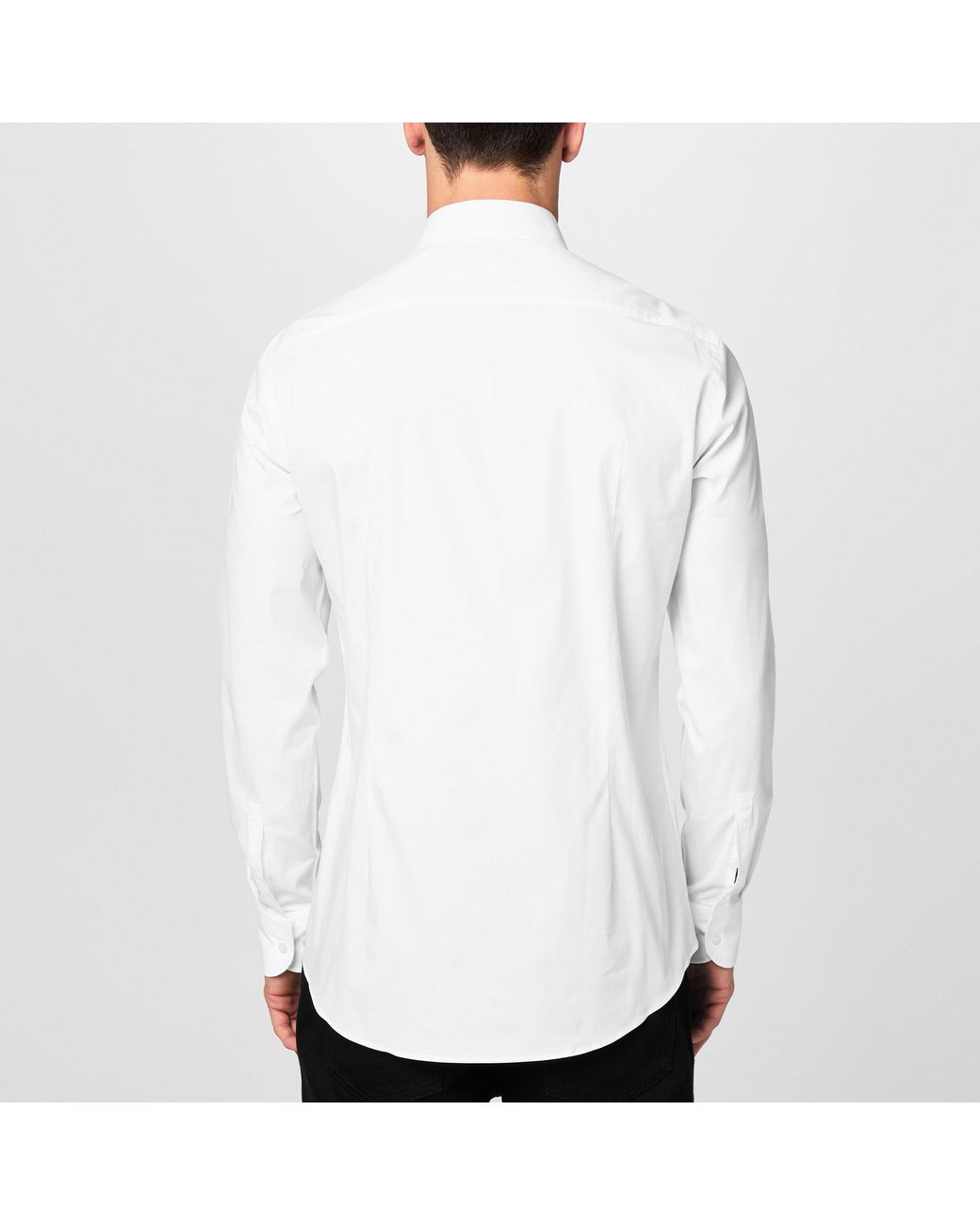 Boss White Hbb Hank Kent Shirt, Precision Tailoring, Comfort for men
