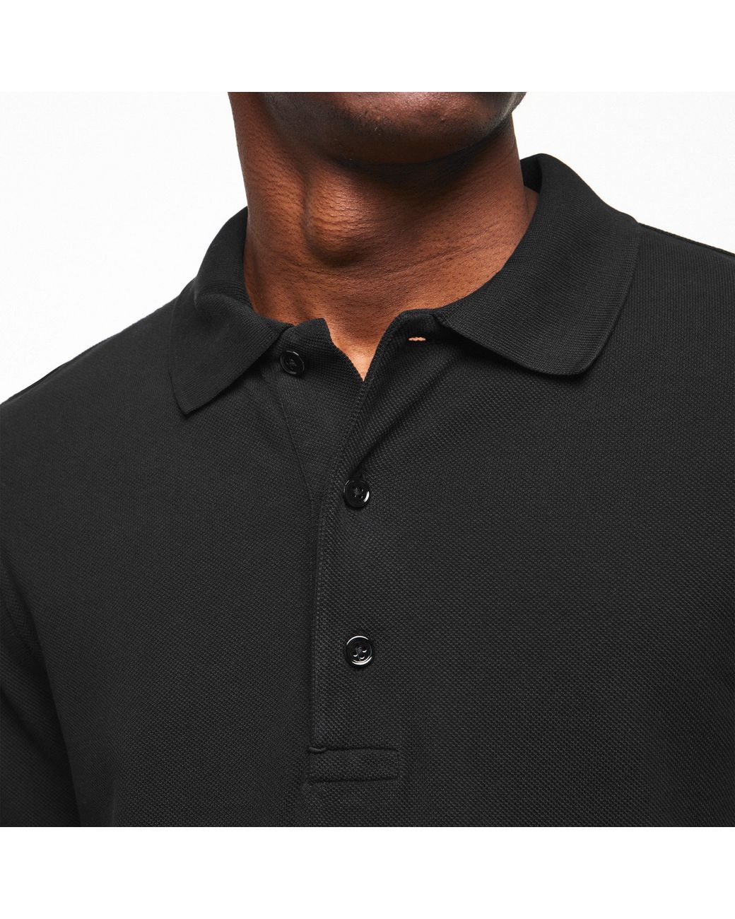 Tom Ford Black Tf Lyocell Short Sleeve Polo Shirt for men