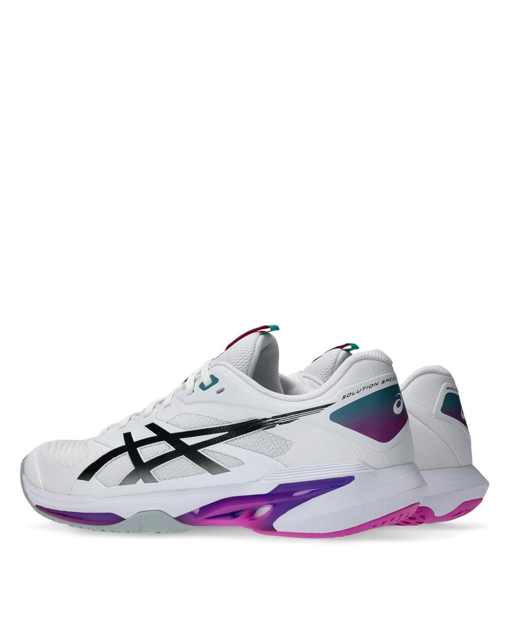 Asics White Solution Speed Ff 4 Clay for men