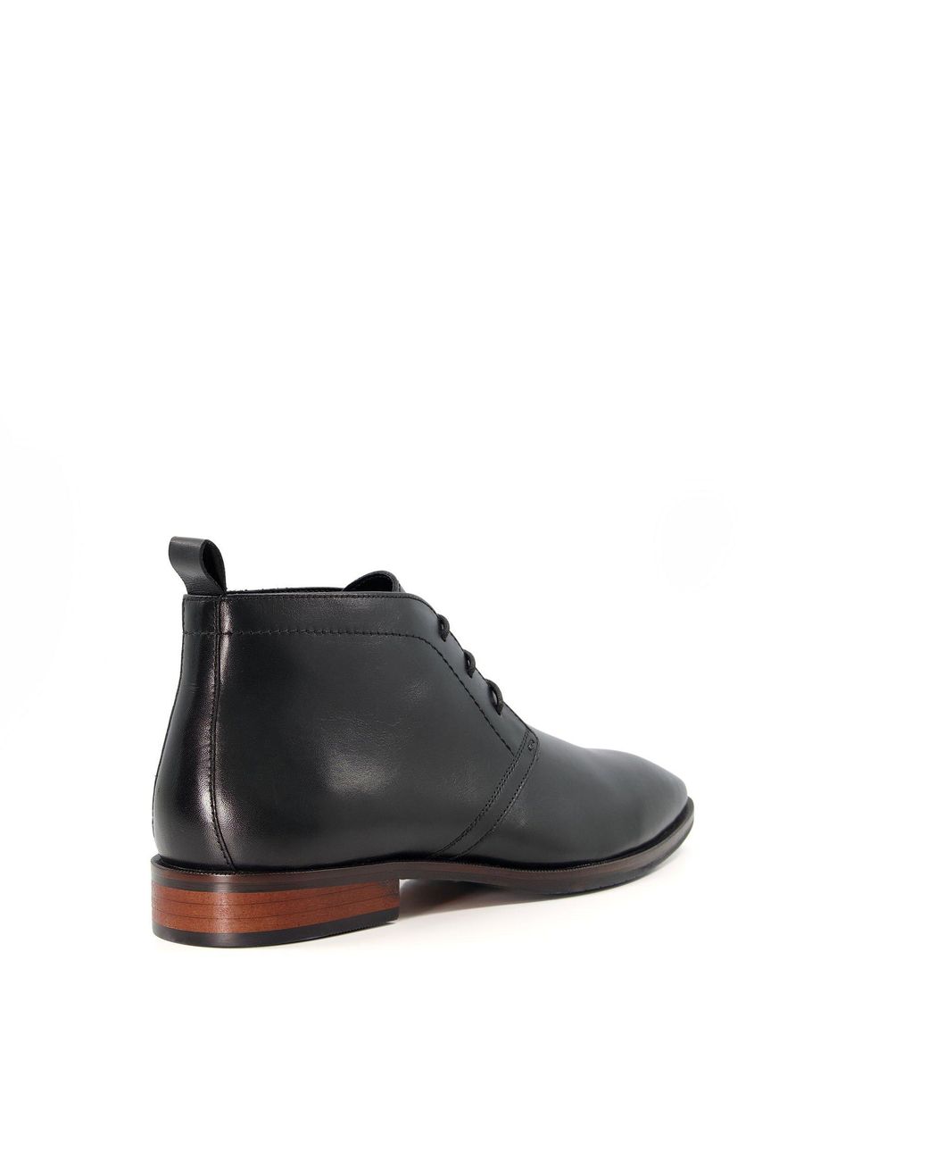 Dune Black Mervin Chukka Boots for men