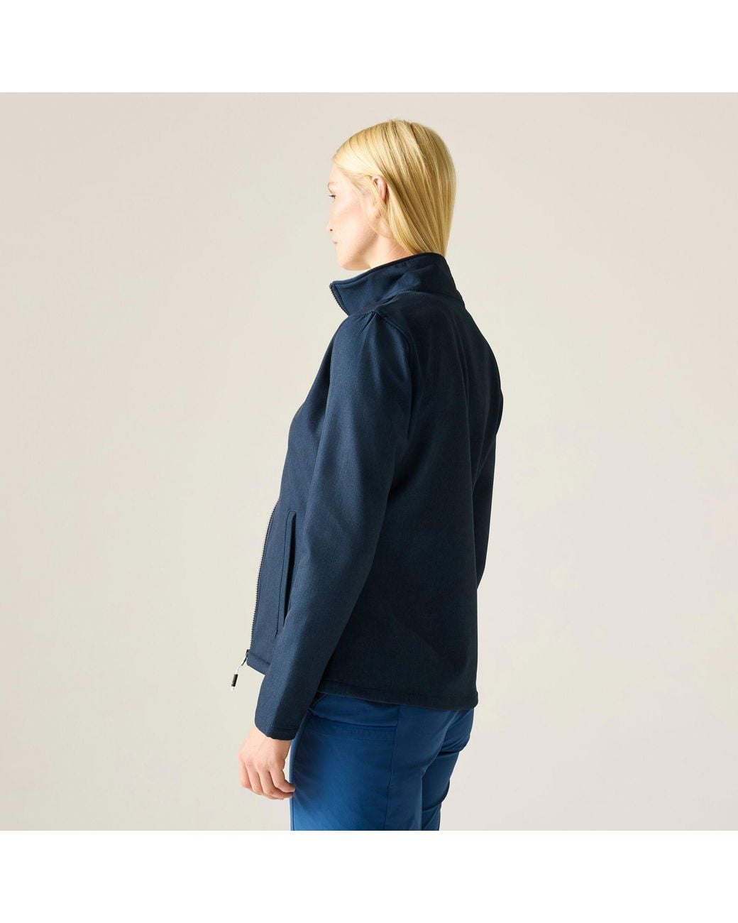 Regatta Blue Connie V Softshell Jacket