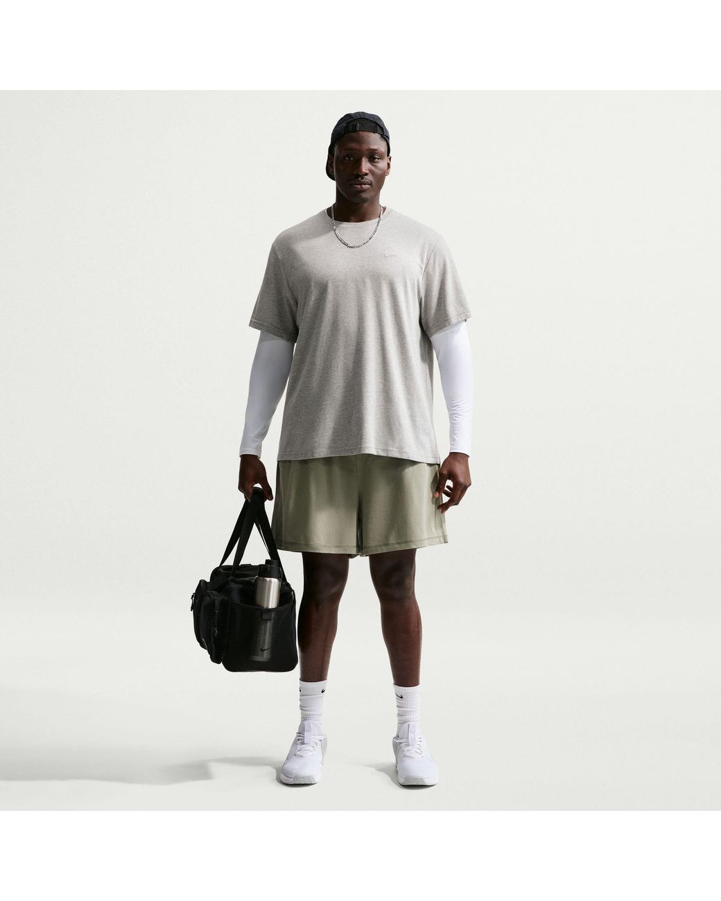 Nike Brown Performance Gym Shorts for men