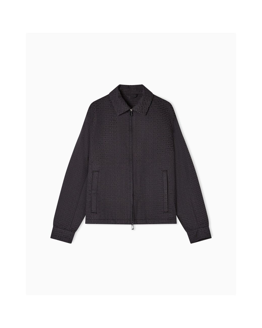 Emporio Armani Blue Blouson Jacket for men
