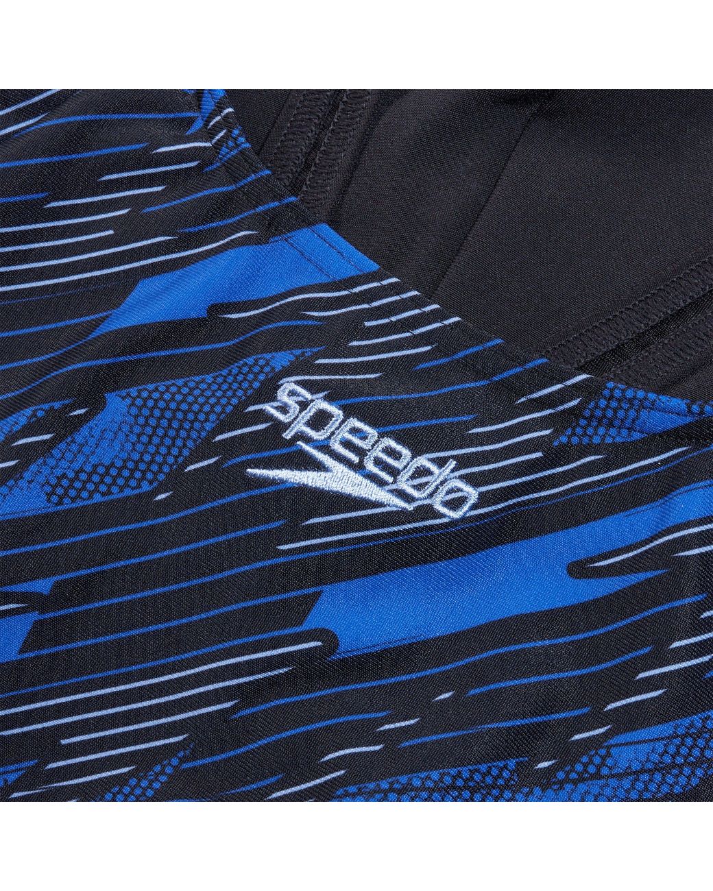 Speedo Blue Hyperboom Placement Muscleback