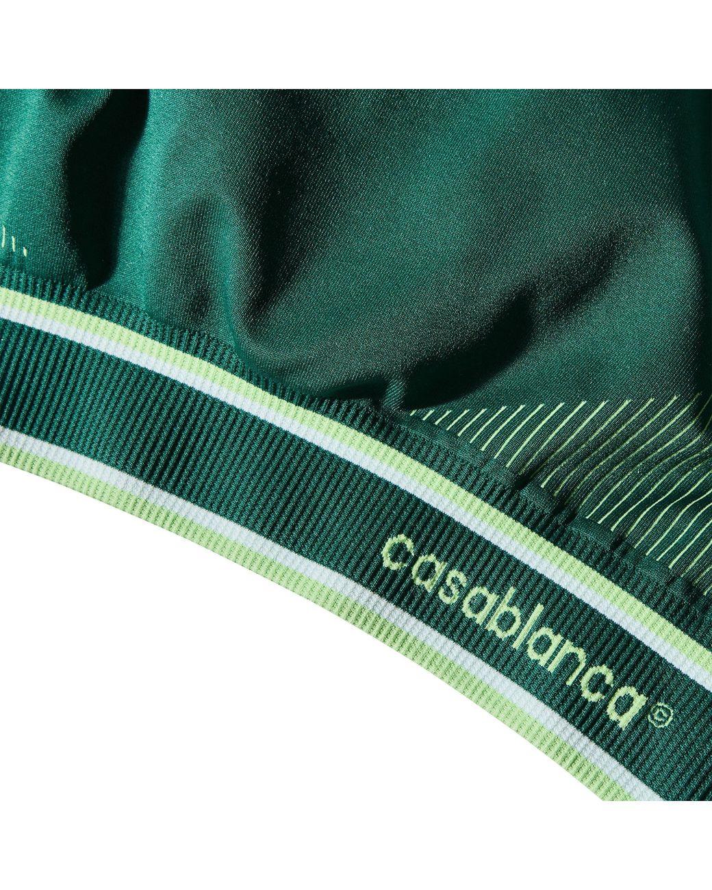Casablanca Green Seamless Slim-Fit Bra