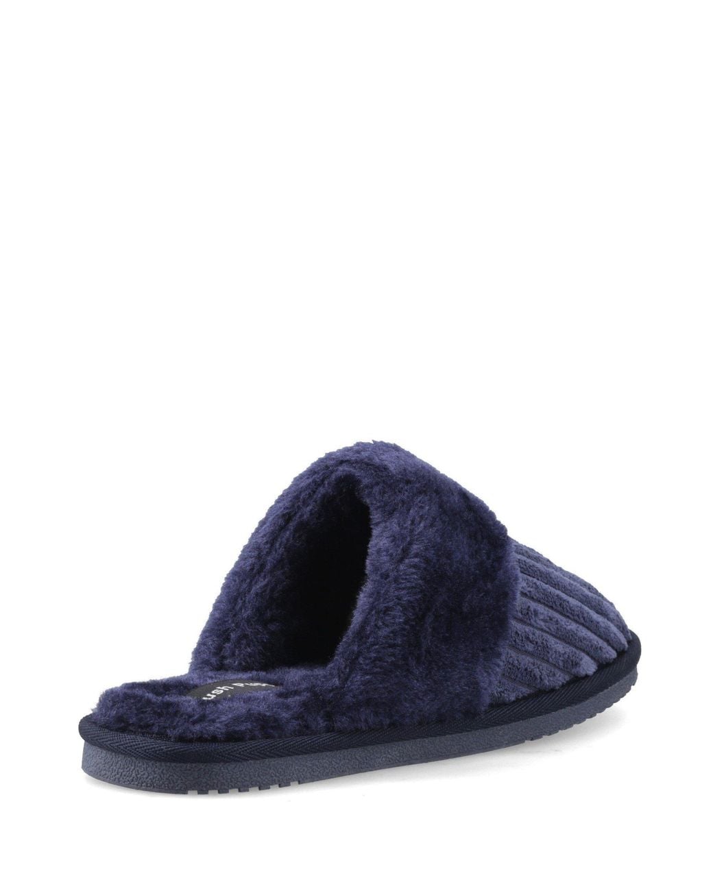Hush Puppies Blue Arianna Cord Slipper