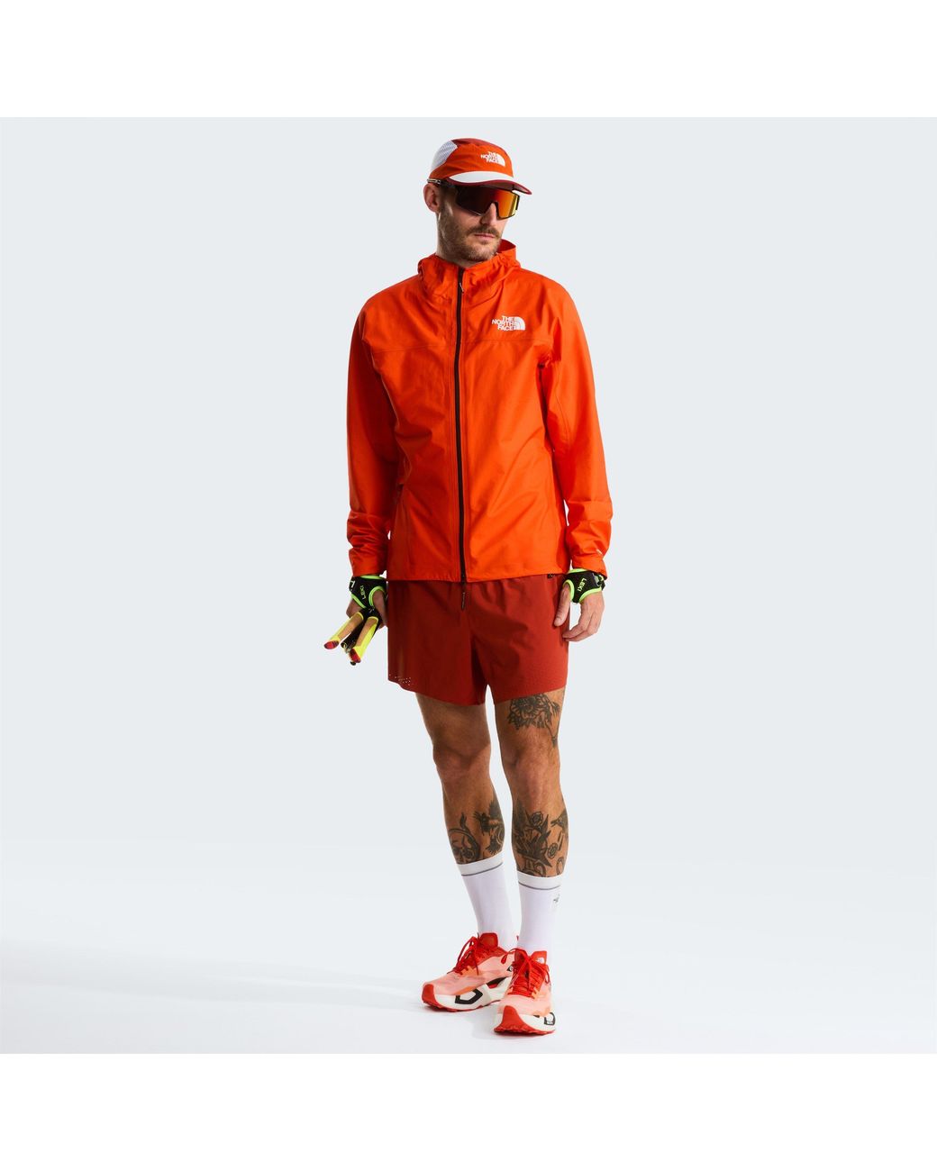 The North Face Orange Summit Superior Rain Anorak for men