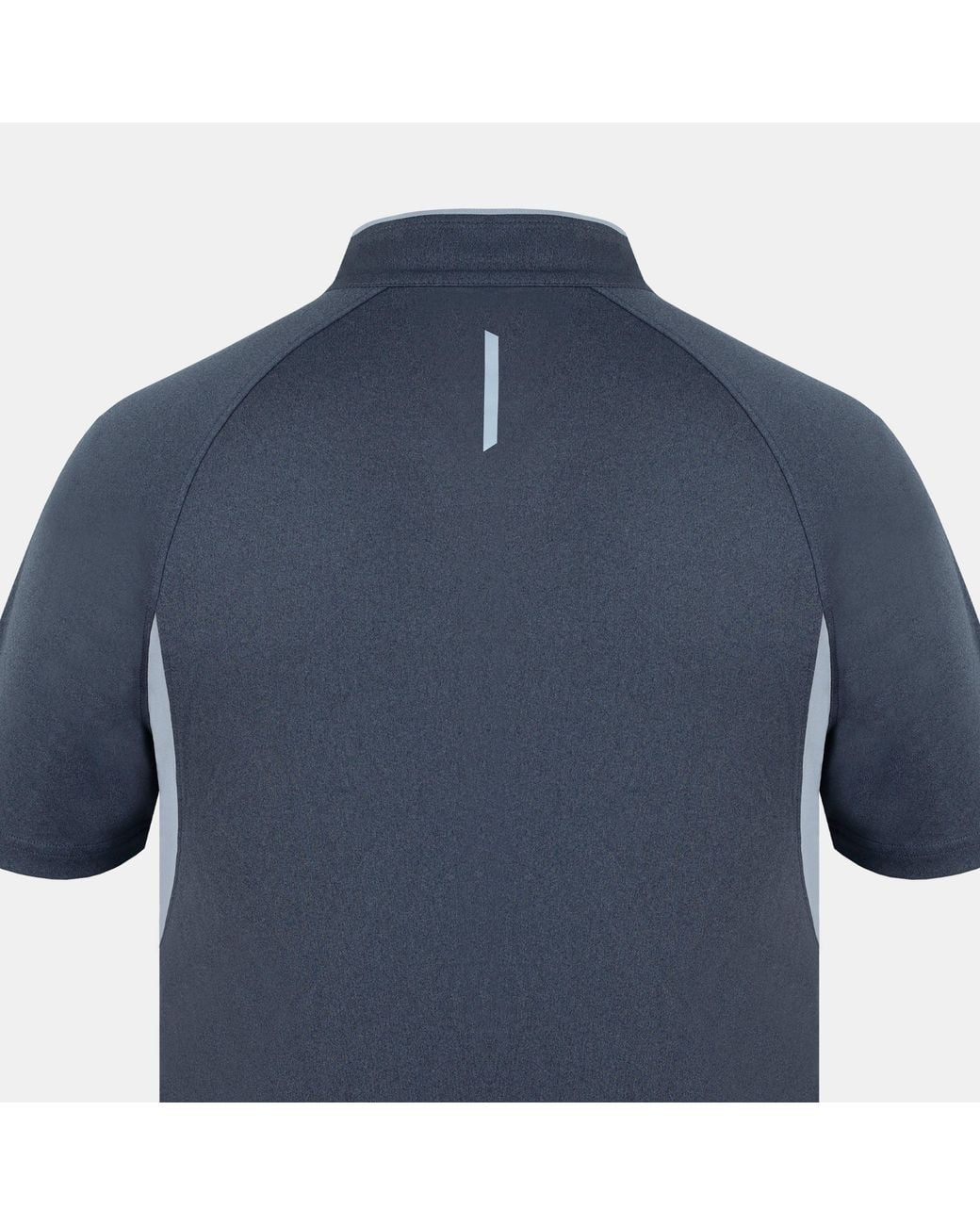 Karrimor Blue Zipped Short Sleeve Performance Running Top for men
