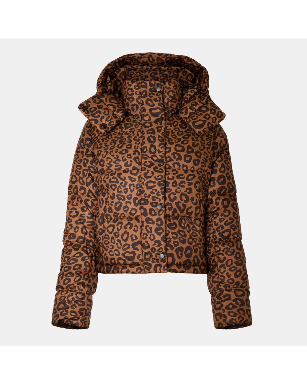 lululemon athletica Brown Wunder Puff Cropped Insulated Short Puffer Jacket