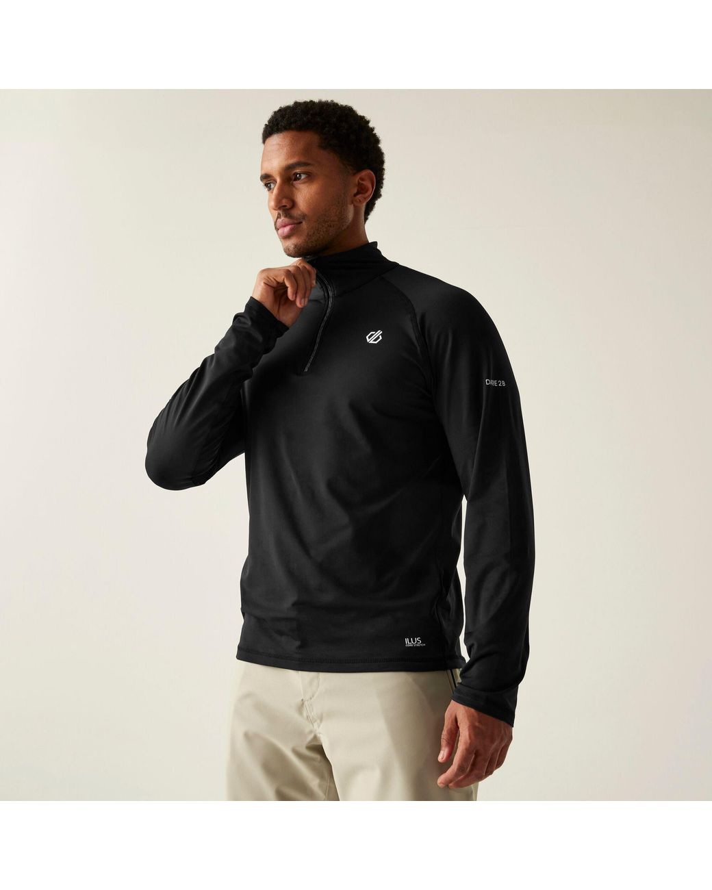 Dare 2b Black Fuse Up Ii Quick-Drying Sweater for men