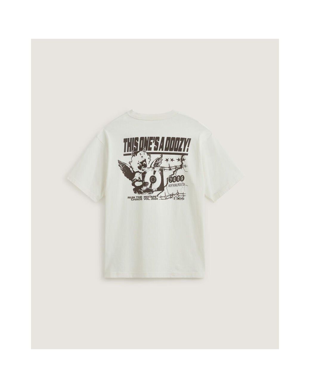 Vans White Earth Graphic Tee for men