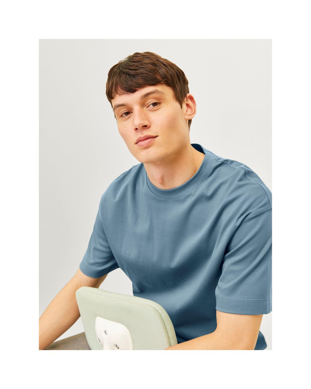 Jack & Jones Blue Regular Fit T-Shirt for men